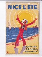 PUBLICITE : Nice L'été, Quelles Bonnes Vacances ! - Bon état - Werbepostkarten