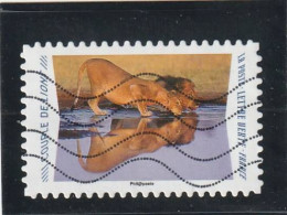 FRANCE 2020 Y&T 1817  Lettre Verte  Couple De Lions - Used Stamps