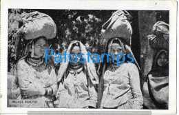 228986 NEPAL COSTUMES NATIVE WOMAN'S VILLAGE BEAUTIES POSTAL POSTCARD - Népal