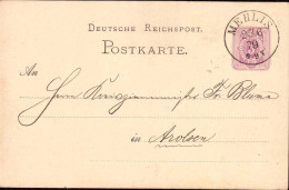 604255 | Ganzsache Mit Sauberer Entwertung Von  | Zella-Mehlis (O - 6060), -, - - Storia Postale