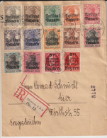 1920 - BAYERN - ENVELOPPE RECOMMANDEE De NÜRNBERG 2 B.A - Covers & Documents