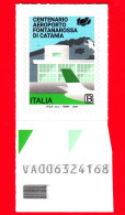 Nuovo - MNH - ITALIA - 2024 - 100 Anni Dell’Aeroporto Di Catania Fontanarossa - B - Alfanumerico - 2021-...: Mint/hinged