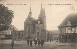 Broglie * 1906 * Place Et église Du Village * Commerce * Villageois - Altri & Non Classificati