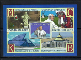 VATICAN CITY 2023 Papal Visits Of 2022 - Fine S/S MNH - Unused Stamps