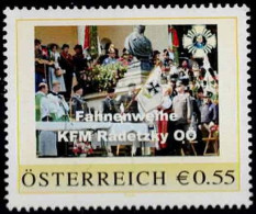 PM  Fahnenweihe KFM Radetzky O.Ö. Ex Bogen Nr. 8006118  Postfrisch - Timbres Personnalisés