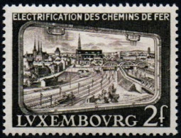 Luxembourg 1956 Railway Electrification, MNH ** Mi 558 (Ref: 1150) - Nuevos