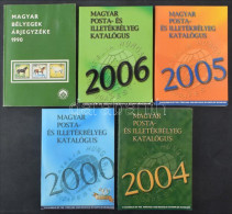 Magyar Posta- és Illetékbélyeg Katalógus 2000, 2004, 2005, 2006 + Magyar Bélyegek árjegyzéke 1990 - Other & Unclassified