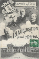 CAEN Souvenir Des Fêtes 1908. Inauguration Du Nouvel Hôpital - Caen