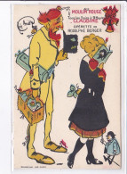 PUBLICITE : Au Moulin Rouge - Claudine - Operette De Rodolphe Berger - Très Bon état - Werbepostkarten