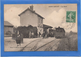 41 LOIR ET CHER - PONT LEVOY La Gare (voir Desciption) - Autres & Non Classés