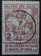 BELGIQUE N°85 Oblitéré - 1910-1911 Caritas