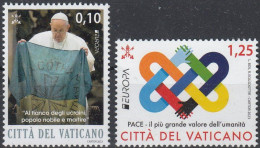 VATICAN CITY 2023 Europa CEPT. The Peace - Fine Set MNH - Unused Stamps