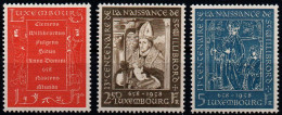 Luxembourg 1958 St Willibrord, MNH ** Mi 583/585 (Ref: 1155) - Ongebruikt