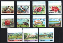 Antigua 1976, 1978.  Birds. Fauna.  Flora. Flowers.  MNH - Antigua Et Barbuda (1981-...)