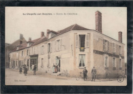 45 LOIRET - LA CHAPELLE SUR AVEYRON Route De Châtillon, Aquarellée - Sonstige & Ohne Zuordnung