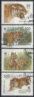 RUSSIA 343-346,used,falc Hinged - Raubkatzen