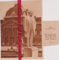 Paris - Statue De M. Aristide Briand - Orig. Knipsel Coupure Tijdschrift Magazine - 1931 - Sin Clasificación