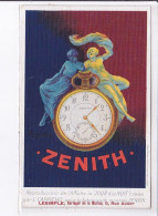 PUBLICITE : Illustrée Par Leonetto CAPPIELLO - Montre Zenith - Très Bon état - Advertising