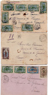 Congo : Lot De 8 Lettres Période 1914/1918 Avec Affranchissements Différents - La Plupart En état B/TB - Storia Postale