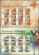 ** 2004-2007 Karácsony Bélyegem 3 Db Klf Promóciós Teljes ív Lemezhibákkal - Autres & Non Classés