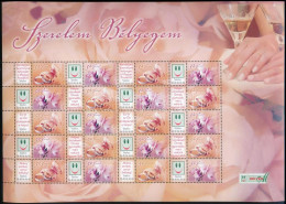 ** 2006 Szerelem Bélyegem Promóciós Teljes ív - Other & Unclassified