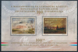 ** 2024 Magyarország és Luxemburg Közötti Diplomáciai Kapcsolatok 100. évfordulója Blokk - Sonstige & Ohne Zuordnung