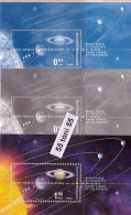 2012, Grand Parade Of The Planets  S/S-MNH + 2 S/S- Missing Value   BULGARIA / Bulgarie - Ongebruikt