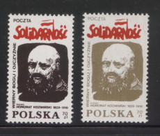 POLAND SOLIDARNOSC SOLIDARITY FAITHFUL TO GOD & COUNTRY FATHER KOZMINSKI RELIGION CHRISTIANITY 1863 JANUARY INSURRECTION - Solidarnosc-Vignetten