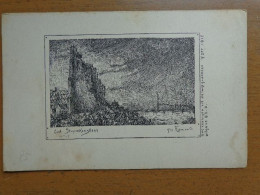 Oud Stuyvekenskerk (tekeningen Uit De Loopgrachten, Yzer 1915) --> Onbeschreven - Diksmuide