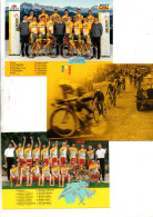 CYCLISME SUISSE  3 ENTIERS CARTES EQUIPE SWISS TEAM NEUFS - Ciclismo