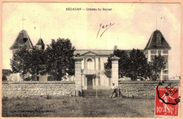 33 - B28172CPA - BEGADAN - Chateau Du Barrail - Très Bon état - GIRONDE - Other & Unclassified