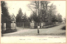 33 - B28179CPA - BERNOS BEAULAC - Route De BERNOS - Entrée Du Chateau VULCAIN - Bon état - GIRONDE - Other & Unclassified