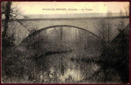 33 - B28183CPA - BERNOS BEAULAC - Le Viaduc - Pont De Chemin De Fer - Bon état - GIRONDE - Sonstige & Ohne Zuordnung