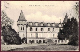 33 - B28166CPA - BARON - Chateau De Crin - Très Bon état - GIRONDE - Sonstige & Ohne Zuordnung
