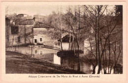 33 - B28163CPA - AUROS - Le RIVET - Le Moulin De L' Abbaye - Très Bon état - GIRONDE - Sonstige & Ohne Zuordnung
