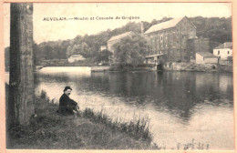 - B28025CPA - AUVELAIS - Belgique - Moulin Et Cascade De Grognon - Très Bon état - EUROPE - Autres & Non Classés