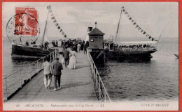 33 - B26726CPA - ARCACHON - Embarcadère Pour Le Cap Ferret - Très Bon état - GIRONDE - Arcachon