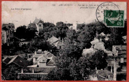 33 - B26725CPA - ARCACHON - Vue Sur La Jetée De La Chapelle Et La Croix Prise Du Clocher - Bon état - GIRONDE - Arcachon