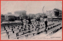 33 - B26720CPA - ARCACHON - BASSIN - Parqueurs D'Huitres Sur Les Claires - Carte Pionnière - Bon état - GIRONDE - Arcachon