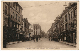 27 - B26242CPA - EVREUX - Rue Grande Et Place Du Grand Carrefour - Très Bon état - EURE - Evreux