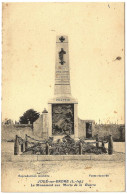44 - B26134CPA - JOUE SUR ERDRE - Le Monument Aux Morts De La Guerre - Très Bon état - LOIRE-ATLANTIQUE - Autres & Non Classés