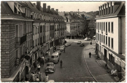 27 - B26239CPSM - EVREUX - Rue De La Harpe - Hotel Du Gd Cerf - Assez Bon état - EURE - Evreux