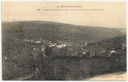 11 - B24724CPA - CUXAC CABARDES - Vue De La Route De Carcassonne - Parfait état - AUDE - Autres & Non Classés