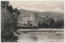 11 - B24712CPA - COUIZA - Le Château Et Les Bords De L' Aude - Parfait état - AUDE - Altri & Non Classificati