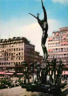 72725484 Stockholm Parti Av Hoetorget Med Milles Orfeusgrupp Brunnen Statue Stoc - Suecia