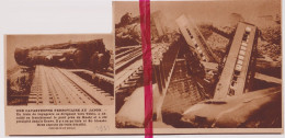 Koshi Japon Japan - Accident De Train - Orig. Knipsel Coupure Tijdschrift Magazine - 1931 - Sin Clasificación