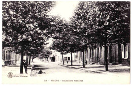 59 - B22366CPA - ANICHE - Boulevard National - Parfait état - NORD - Sonstige & Ohne Zuordnung