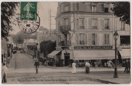 78 - B21734CPA - BOUGIVAL - Rue De Versailles Et Quai Pris Du Pont  -  Cafe Jeune France - Bon état - YVELINES - Bougival