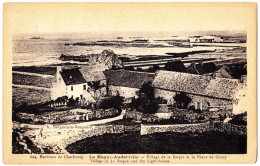 50 - B21863CPA - LA HAGUE AUDERVILLE - Village De La Roque - Phare De Goury - Très Bon état - MANCHE - Autres & Non Classés