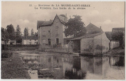 79 - B18054CPA - LA MOTHE SAINT HERAY - HERAYE - La Villedieu - Bords De La Riviere -villa Du Colonel - Parfait état - D - La Mothe Saint Heray